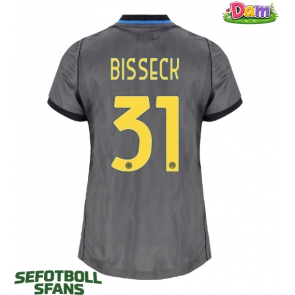 Inter Milan Yann Bisseck #31 Tredje Tröja Kvinnor 2026-27 Kortärmad